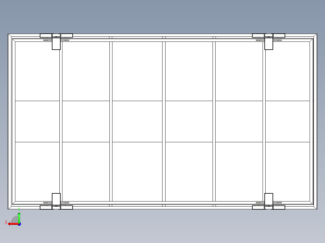 便捷升降式地下立体停车库的设计后视图