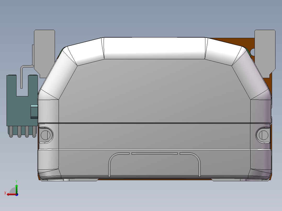 MTH丝杆半封闭模组MTH10-BC-200W后视图