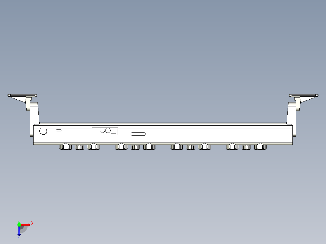 基恩士SJ-H060+OP84297_kc图纸模型俯视图