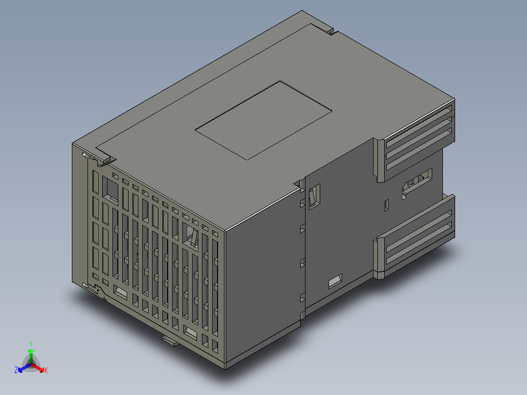 XL-P50-E正等轴测图