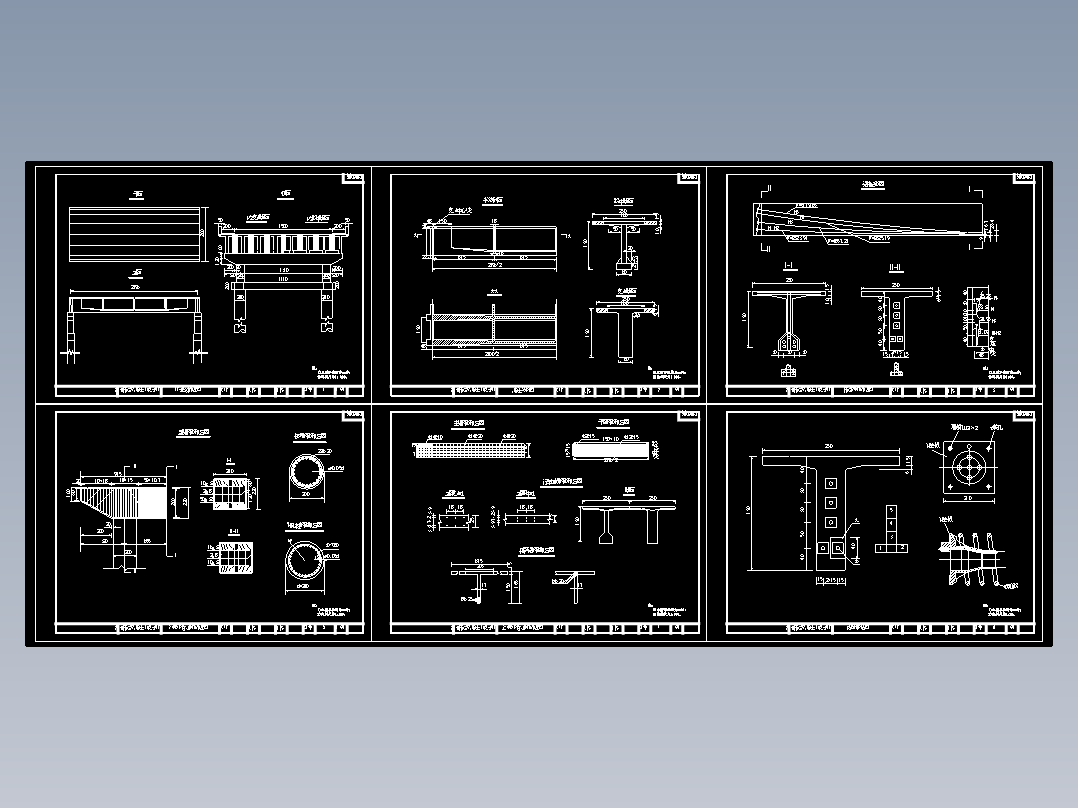预应力混凝土简支梁桥设计（跨径28m）含CAD加说明书1013795