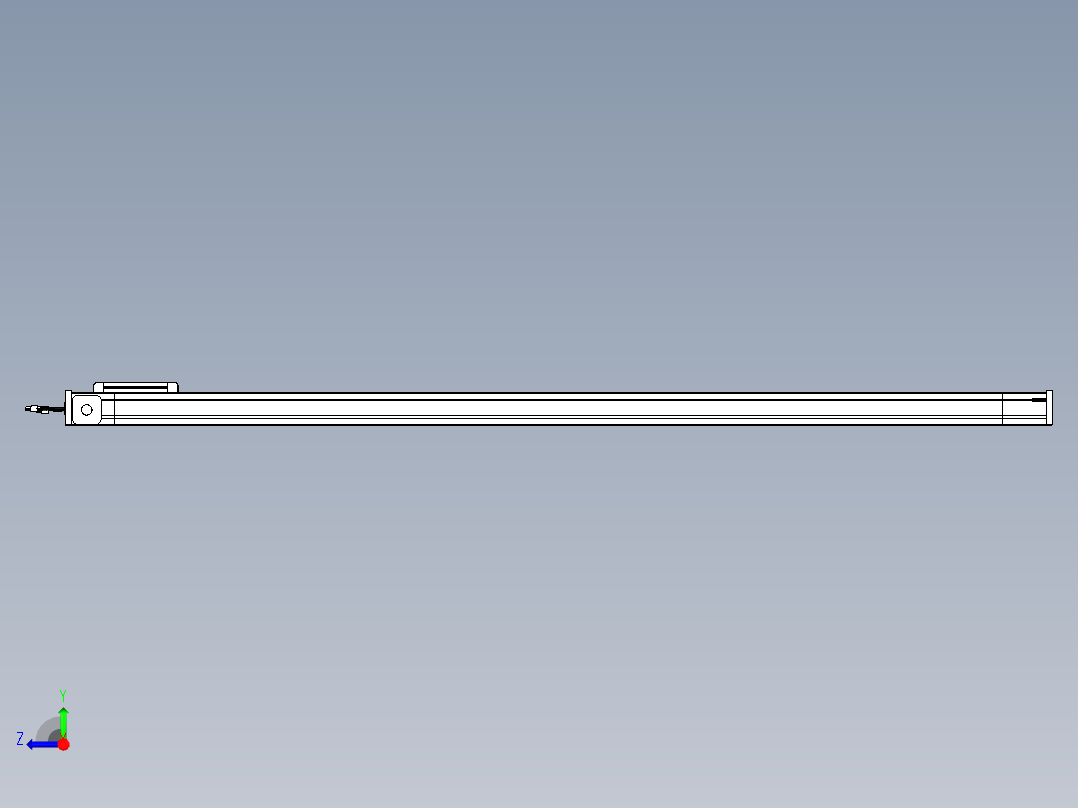 威洛博LB.GB同步带传动--欧规系列LB6A-L130-S1650-BR右视图