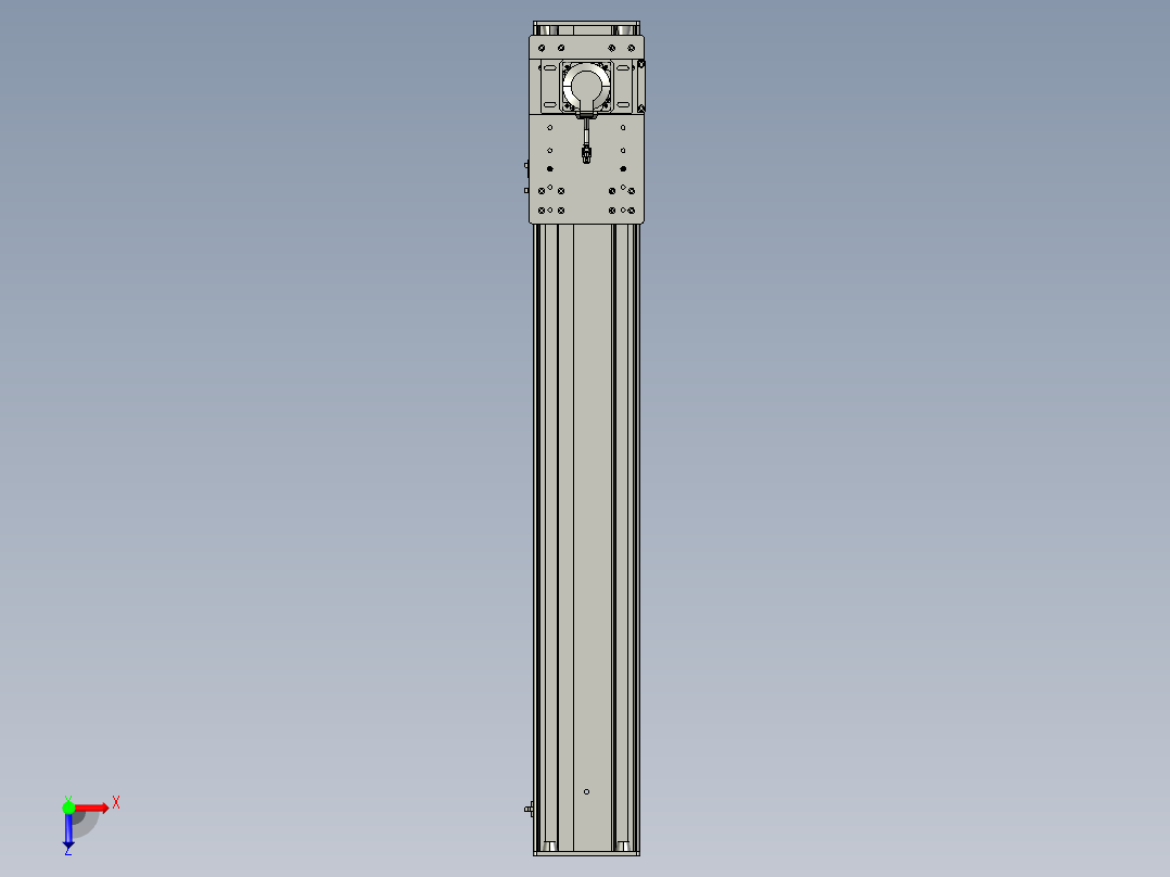 东锦齿条传动DH175G-L167-S1000-BU-减速机+750W.STEP俯视图