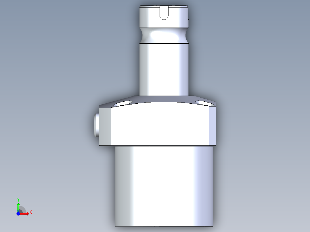 KOSMEKLHA0900-CL-F多系列多零件图纸模型前视图