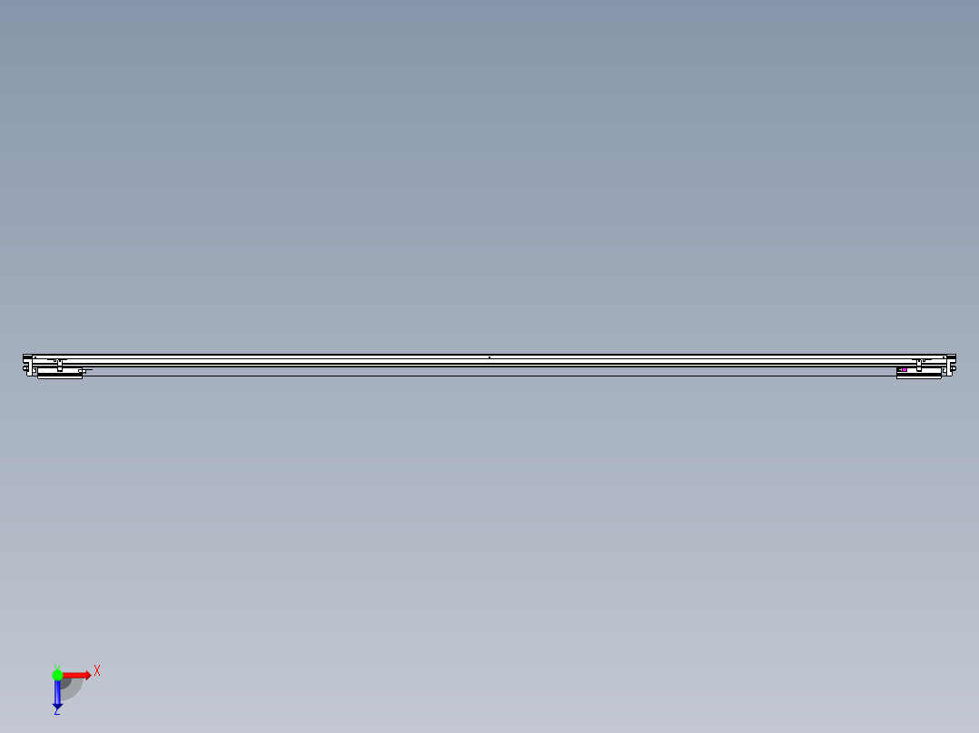 威洛博VL系列3d模型模组2VL22H2Y-S3300俯视图