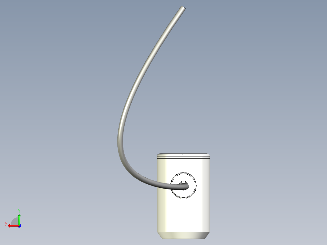 小米吹风机后视图