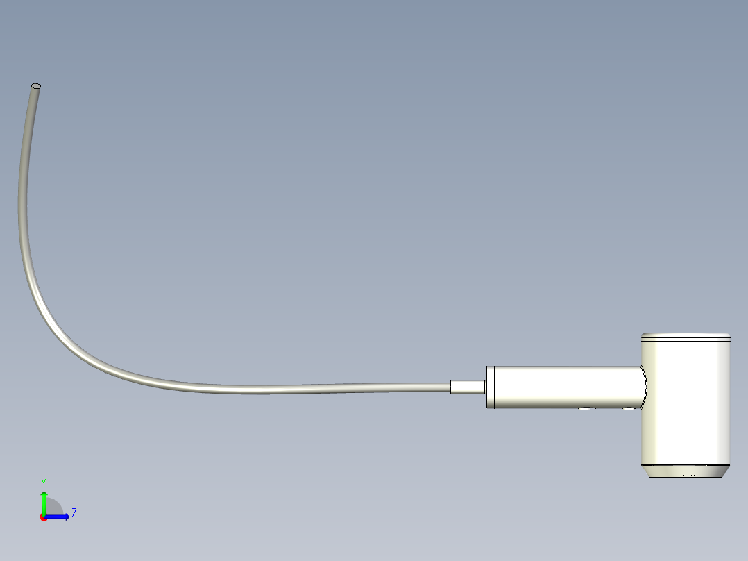 小米吹风机左视图