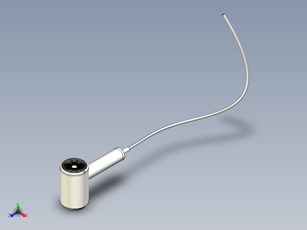 小米吹风机正等轴测图