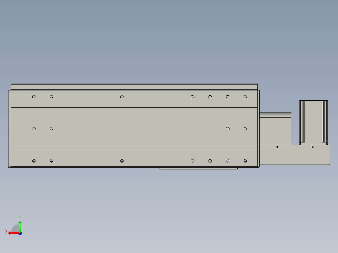 威洛博VBF22-S350-BL后视图