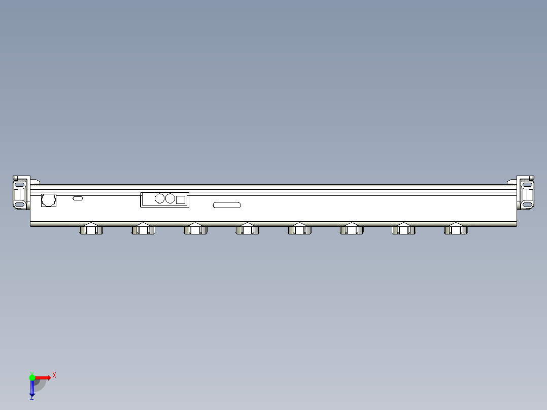 基恩士SJ-H060C_kc图纸模型俯视图