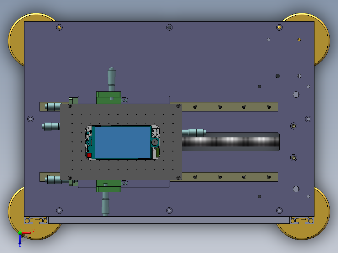 手机屏幕分离吸盘机sw18可编辑俯视图
