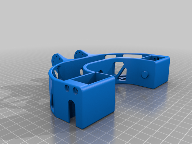 Aster适合3D打印的人形机器人模型3D图纸 IGES STL格式