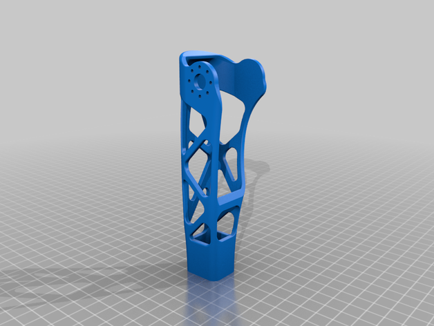 Aster适合3D打印的人形机器人模型3D图纸 IGES STL格式