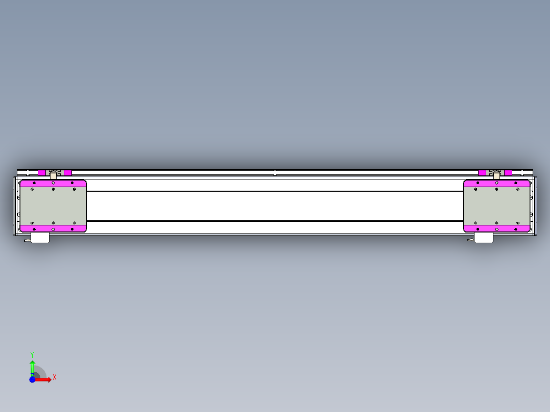 威洛博LC系列3d模型模组2LC14S1Y-S850前视图
