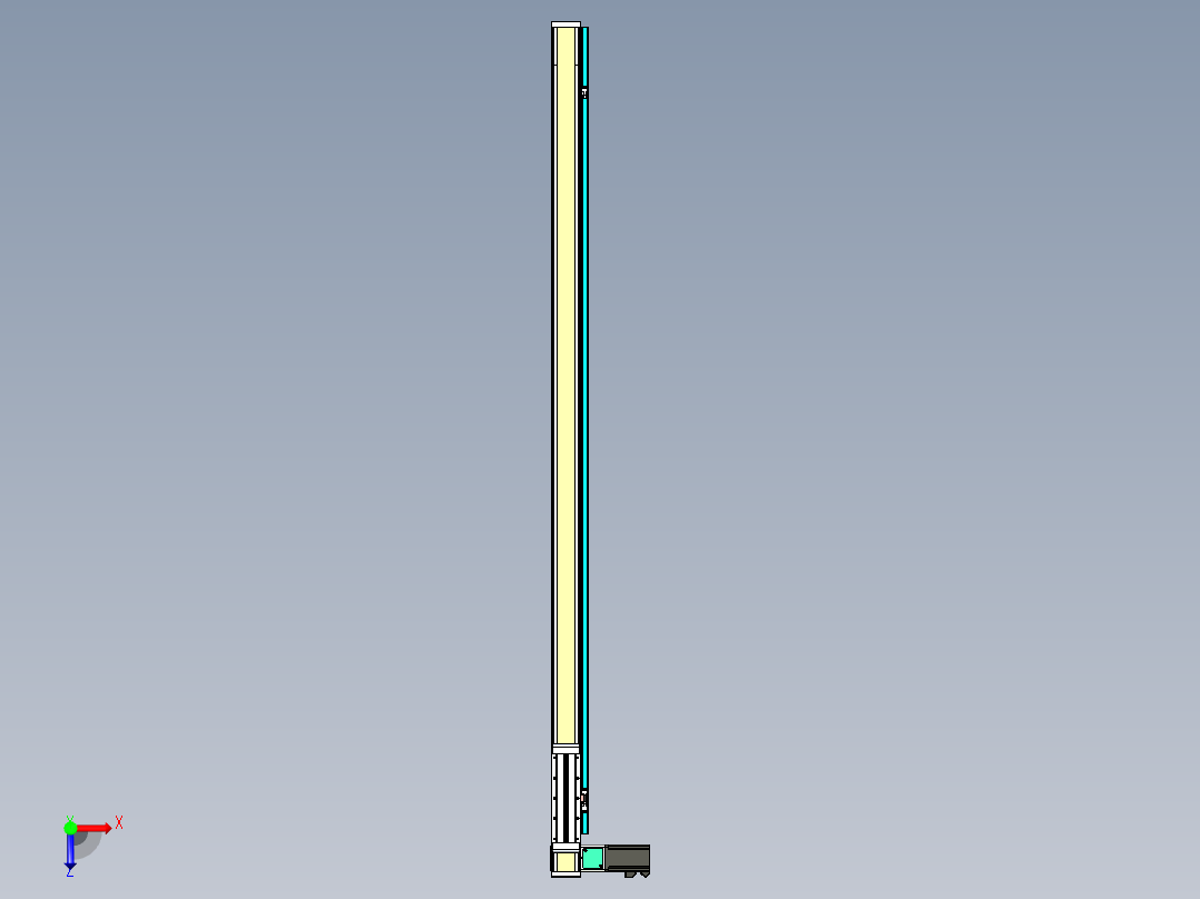 欧规系列-LB6-L130-C-S1550-BL-P40-D3俯视图