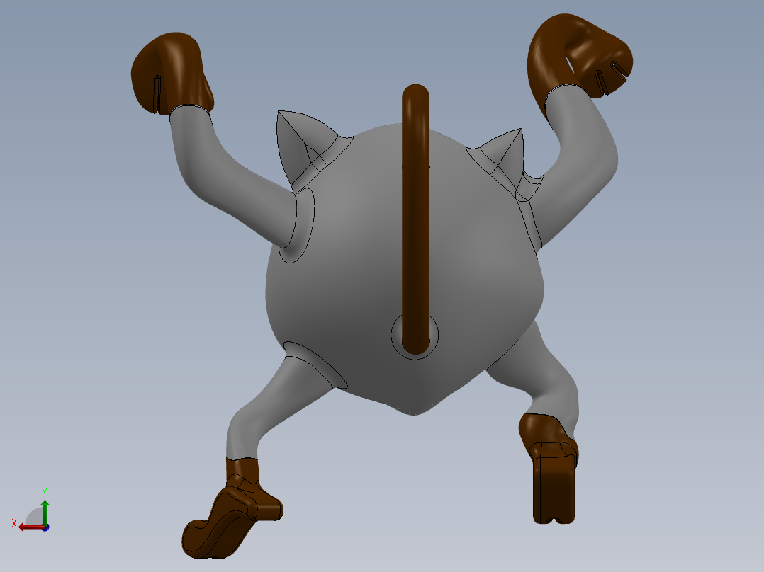 口袋妖怪29后视图