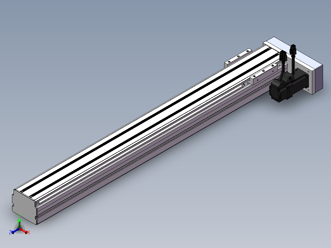 精密模组MY80S-T10-650L-P10B-BR-C4正等轴测图