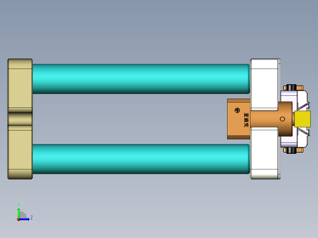MSB-CNC2-1215左视图