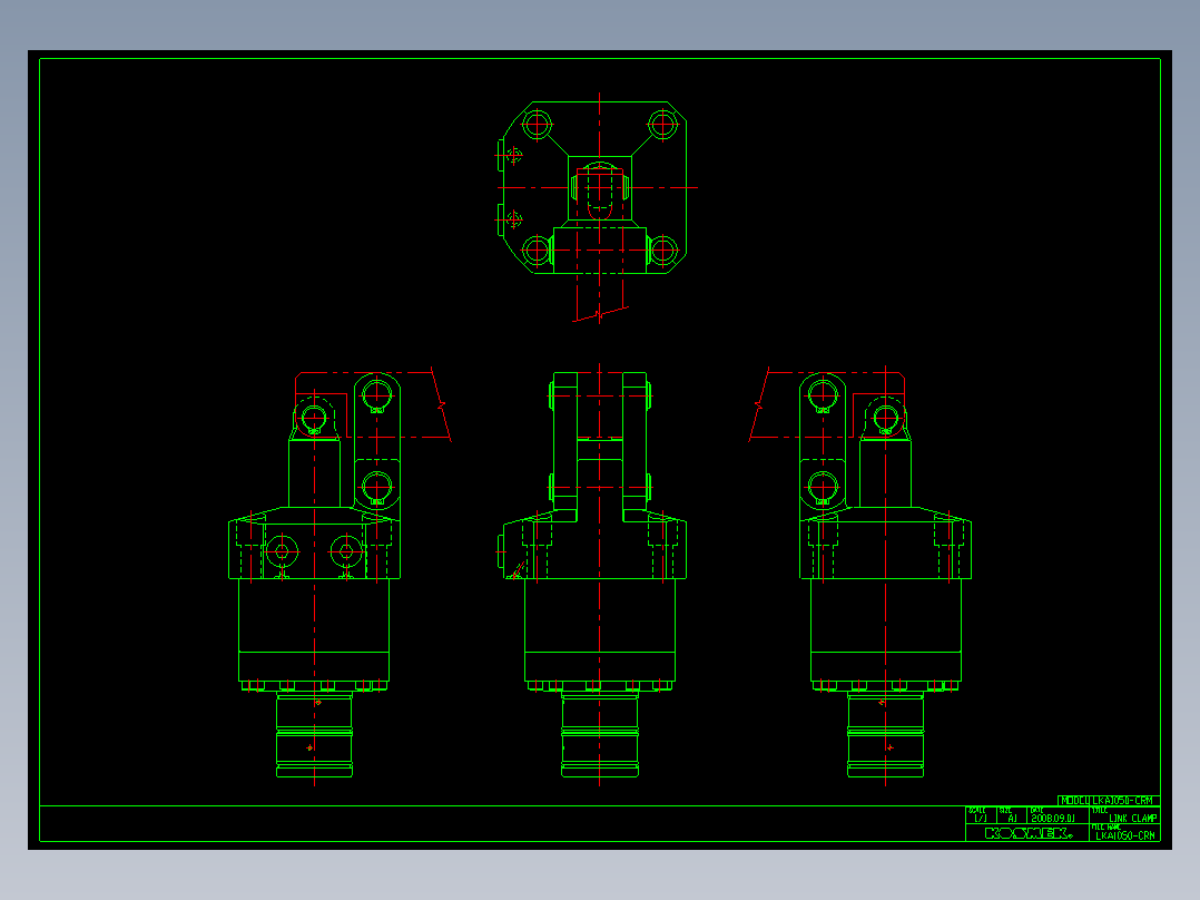 KOSMEKLKA1050-CRM多系列多零件图纸模型