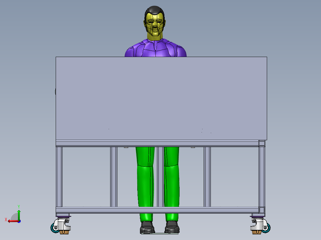 平面快速打印机sw18可编辑后视图