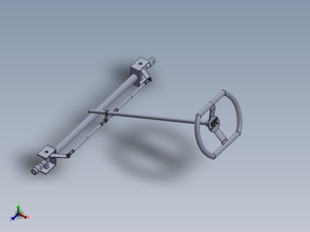 solidworks <span style='color: red'>转向</span><span style='color: red'>总成</span>