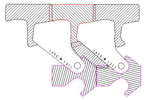 汽车前支撑板级进模设计