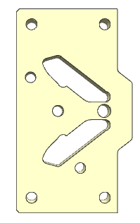 汽车前支撑板级进模设计