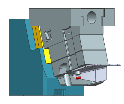 汽车前支撑板级进模设计