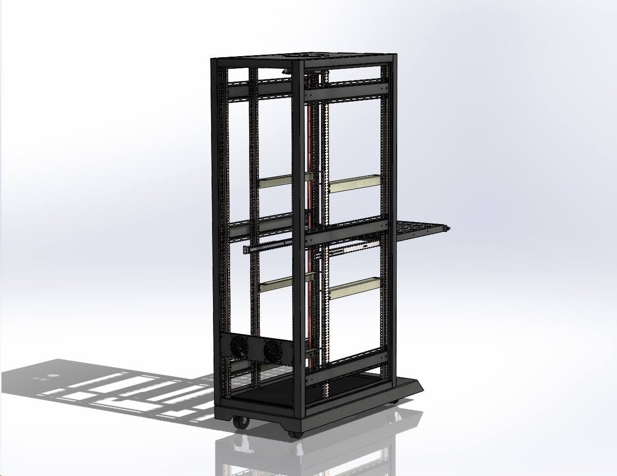 19英寸设备机架