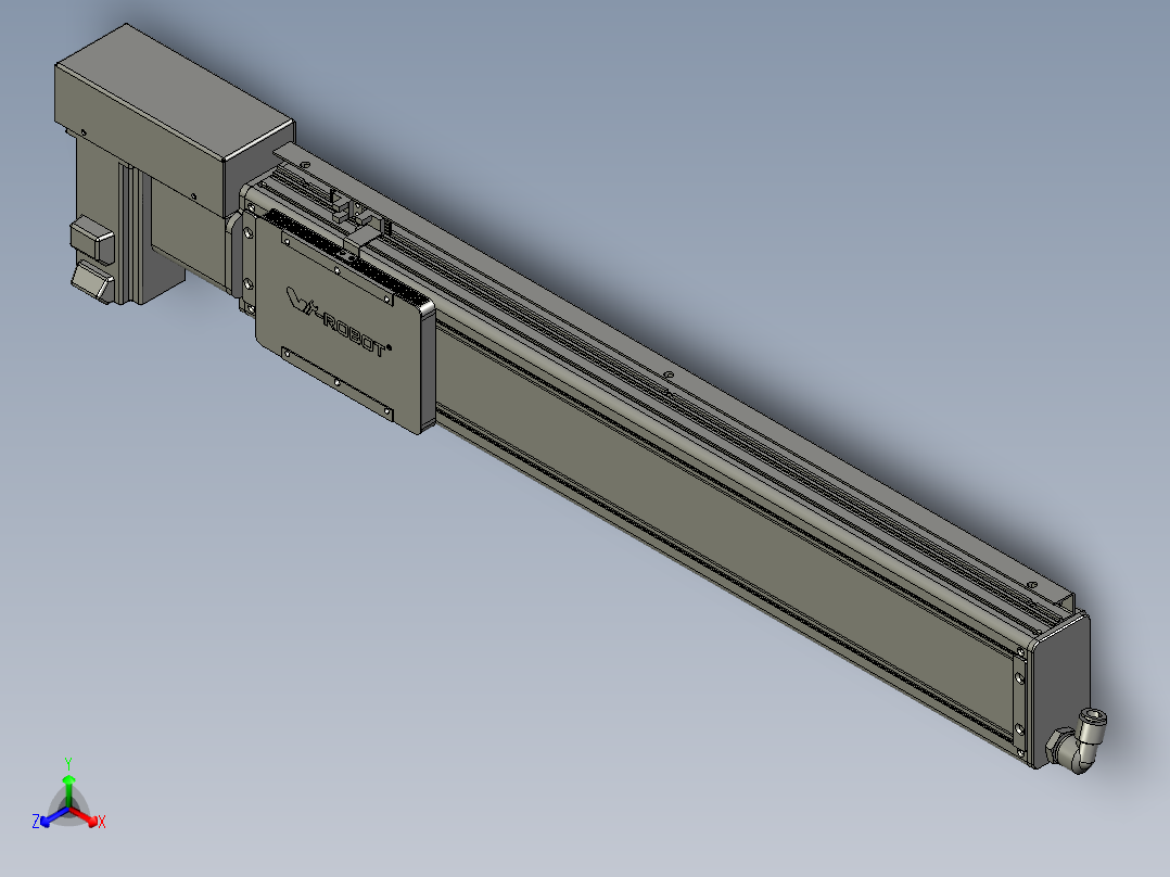 威洛博VBC10-S500-BR-P40正等轴测图