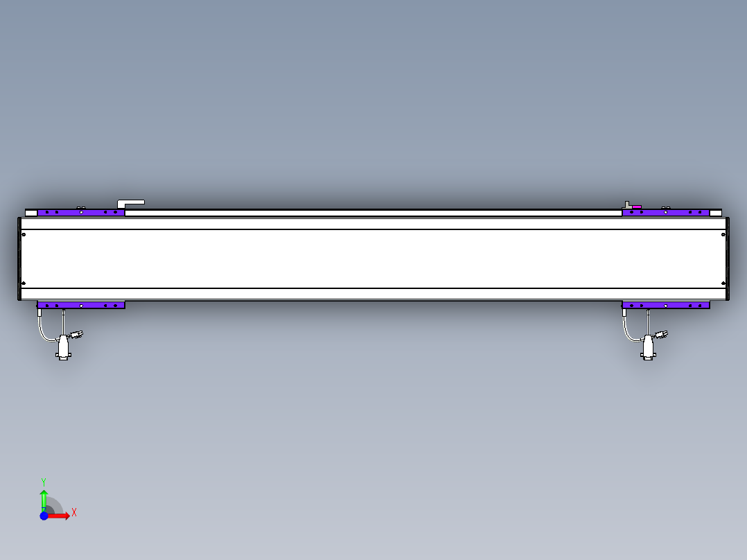 威洛博VL系列3d模型模组2VL17E2Y-S1000前视图