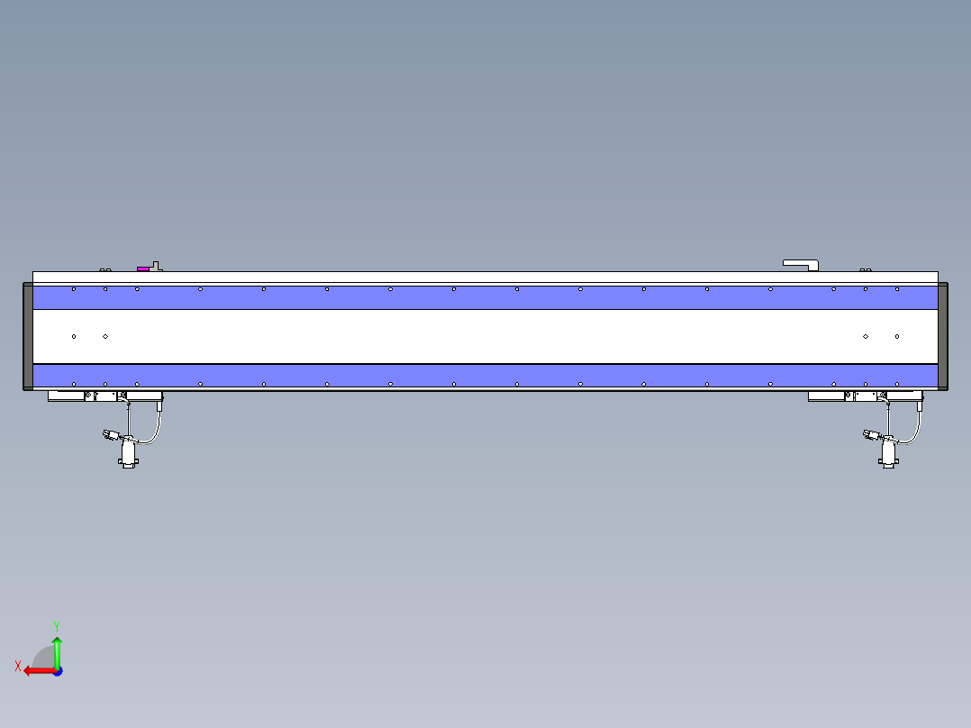 威洛博VL系列3d模型模组2VL17E2Y-S1000后视图