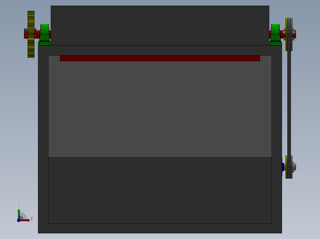 椰子剥皮机coconut-peeling-machine-SW前视图