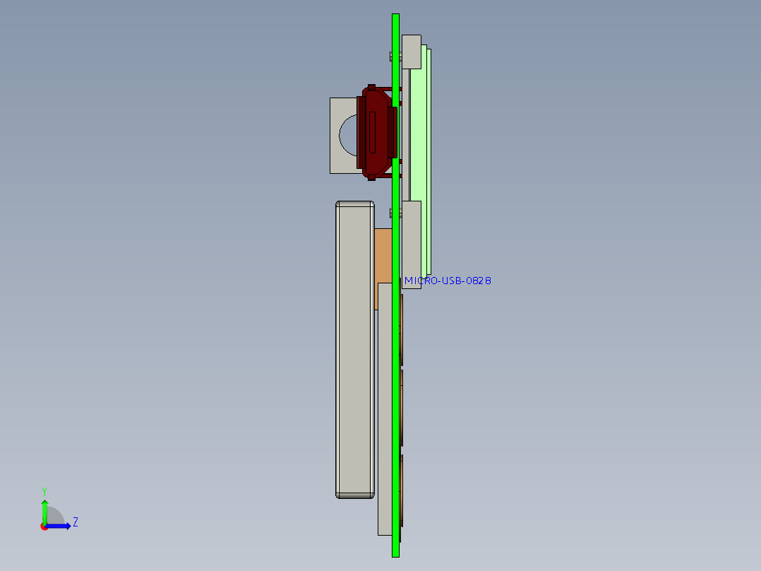 mp3（已开模生产）左视图