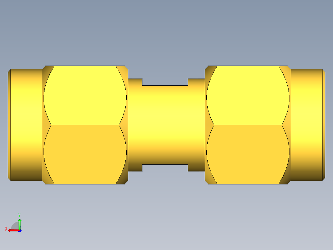 SMA接口56后视图