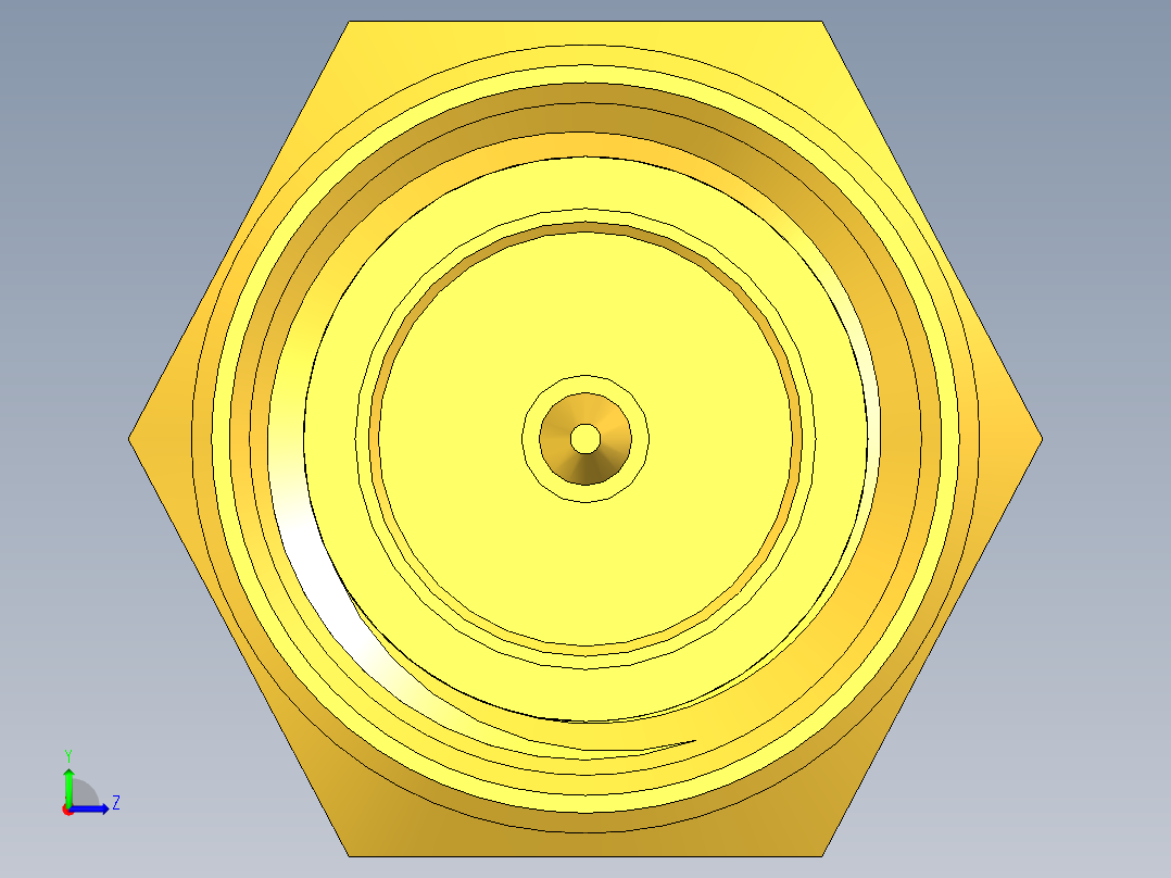 SMA接口56左视图