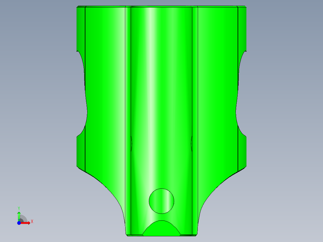 可调液压环4分之3(SHOOT)前视图