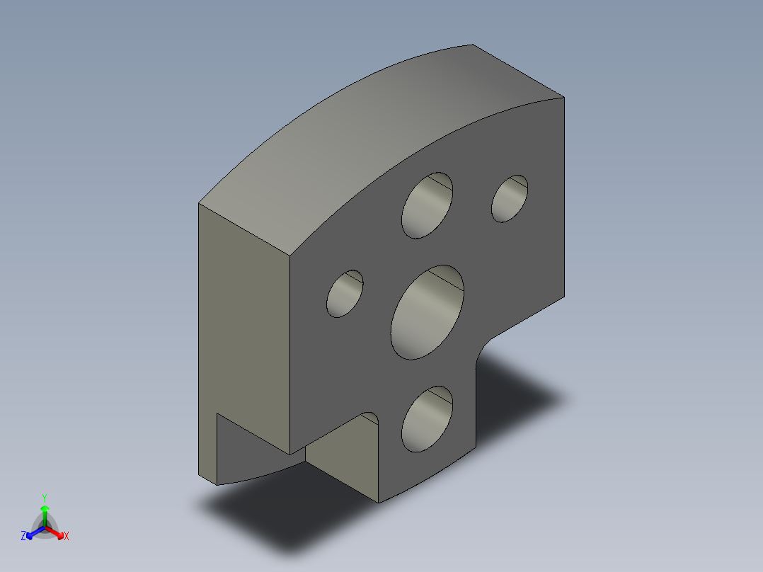 基恩士CV-050plate2_kc图纸模型正等轴测图