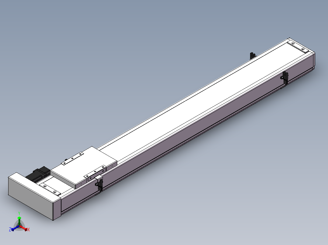精密模组MC120-L05-750-BR-M10-C4正等轴测图