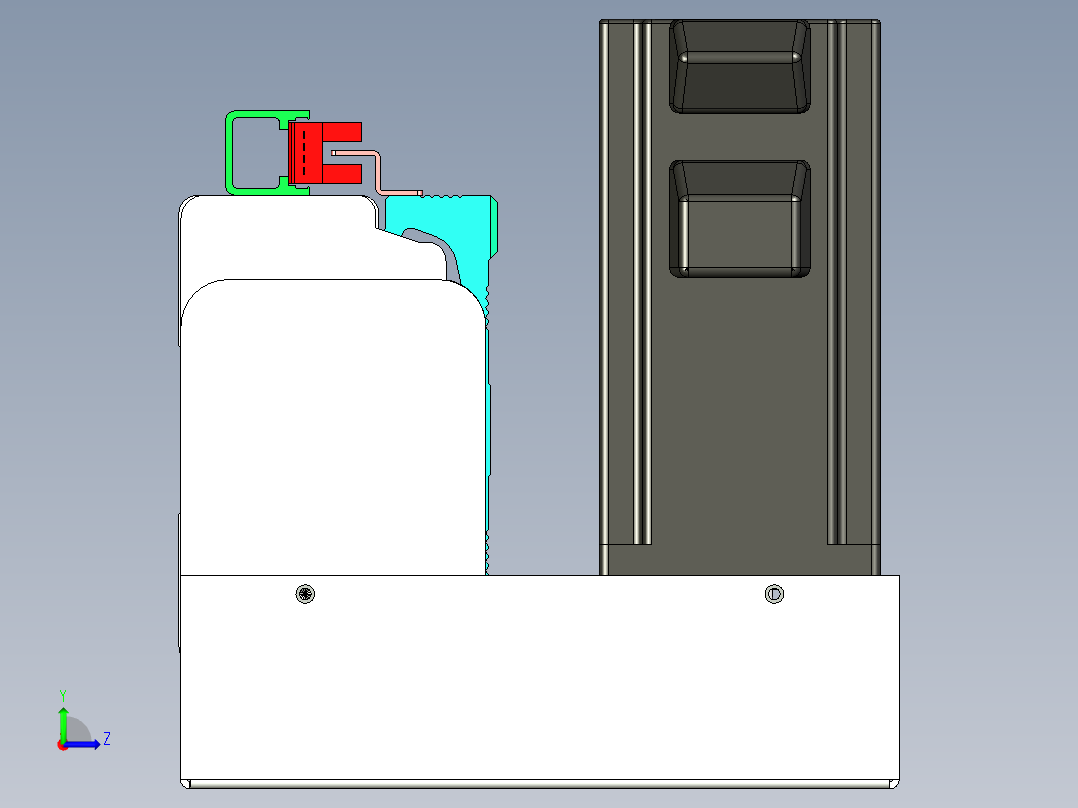 威洛博VBF10-L45-S800-BLU-P40-C4左视图