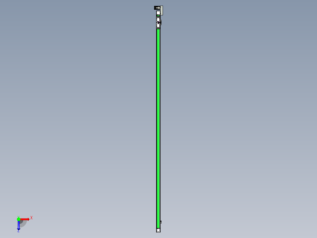 同步带滑台-欧规BC6H-L60-S3200-R-ZP40-D3俯视图