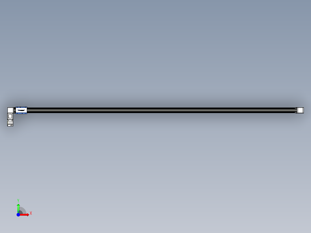 威洛博LB.GB同步带传动--欧规系列GB8-L192-S4300-BL-P75-K前视图