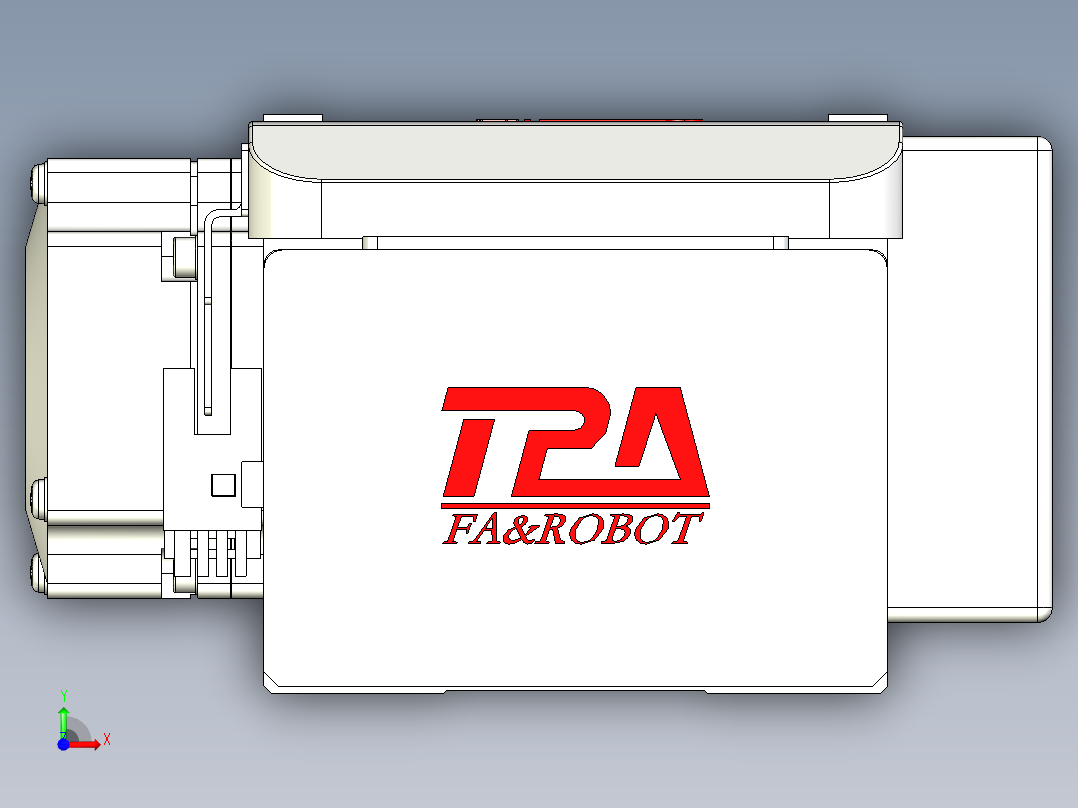 同步带全封闭直线模组TPA-HCB-85D-90-L200-ML-C-P20-N3前视图