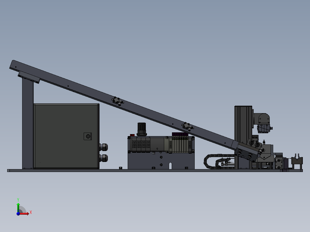 螺母自动给料机前视图