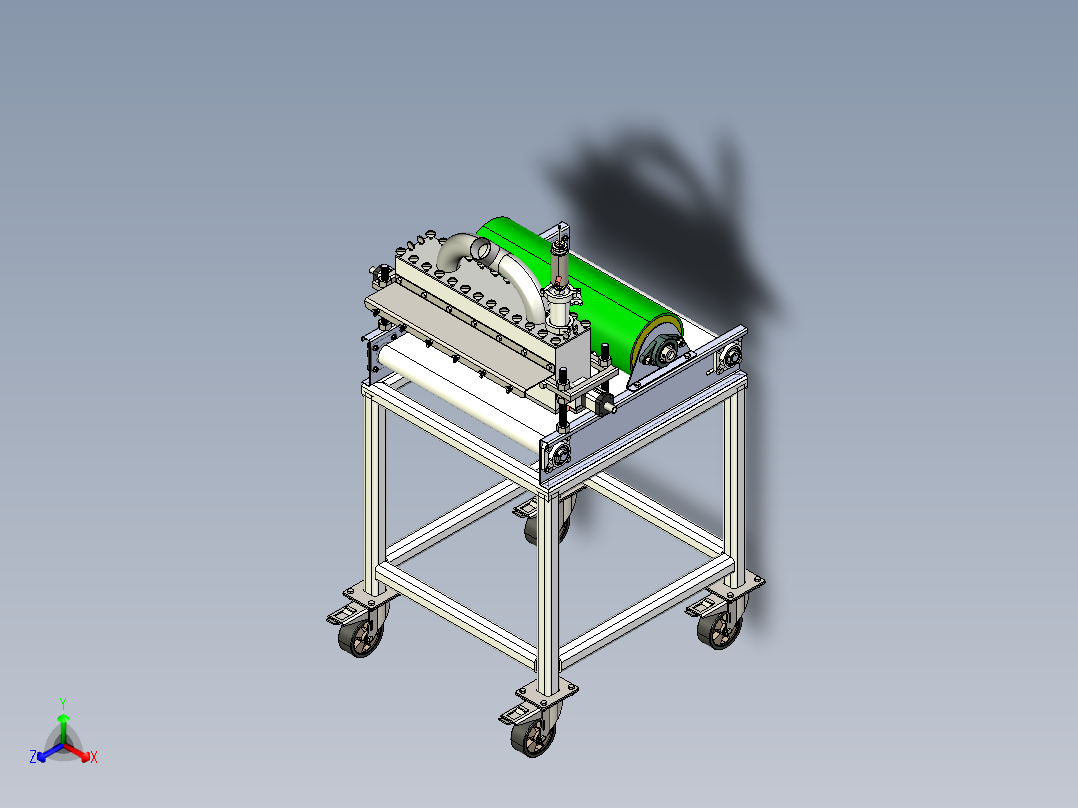 工业零食加工机3D模型