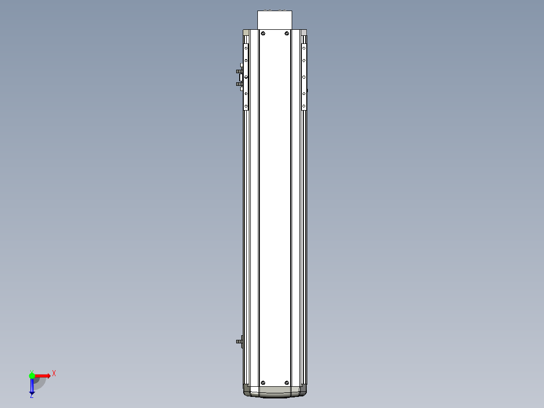 Toyo东佑达直线模组-ETH14-550-BM-200W+煞車俯视图