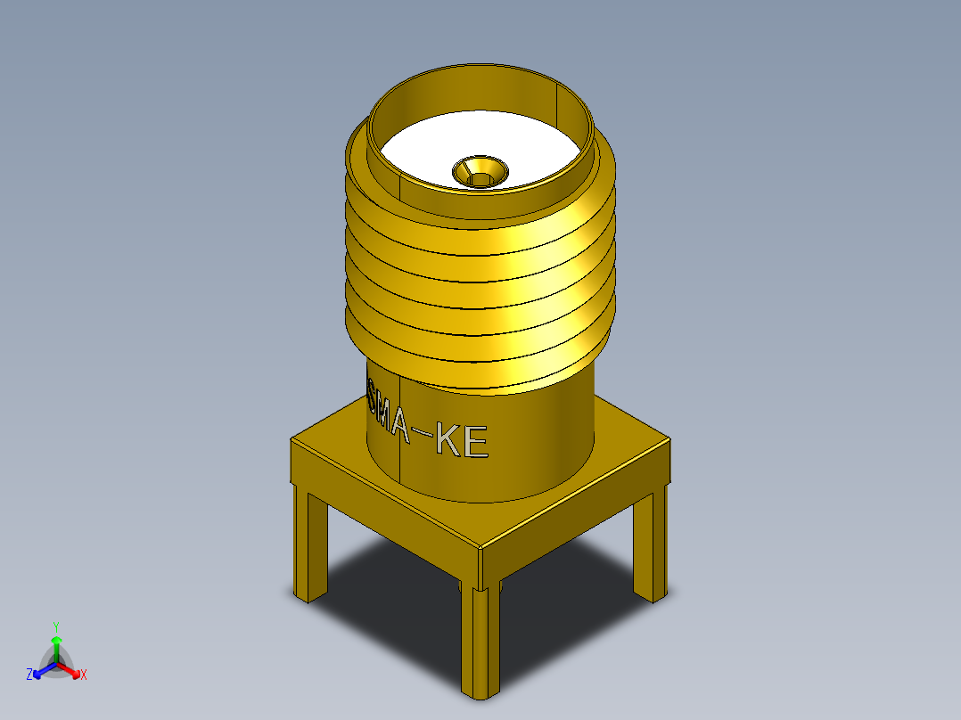 SMA克，小型SMA，射频连接器插座，射频连接器