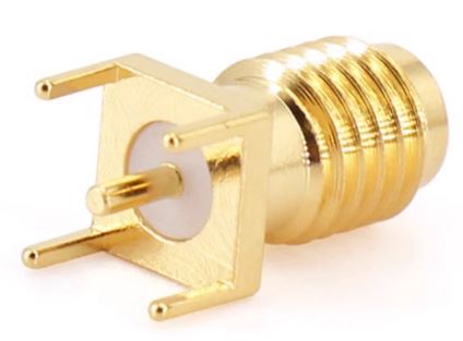 SMA克，小型SMA，射频连接器插座，射频连接器