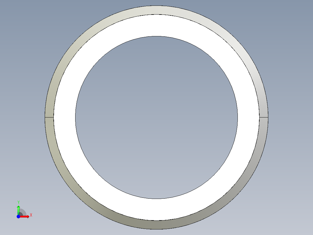 螺紋襯套(重荷重用)A-3D多系列多零件图纸模型前视图