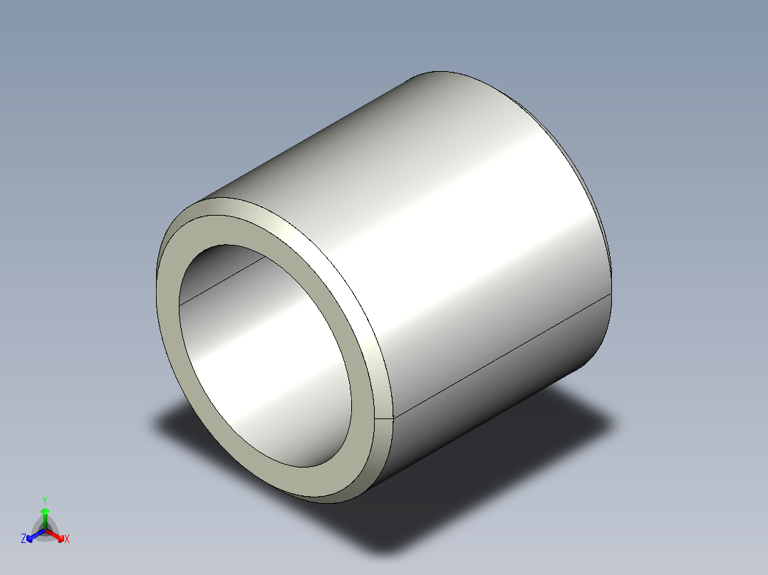 螺紋襯套(重荷重用)A-3D多系列多零件图纸模型正等轴测图